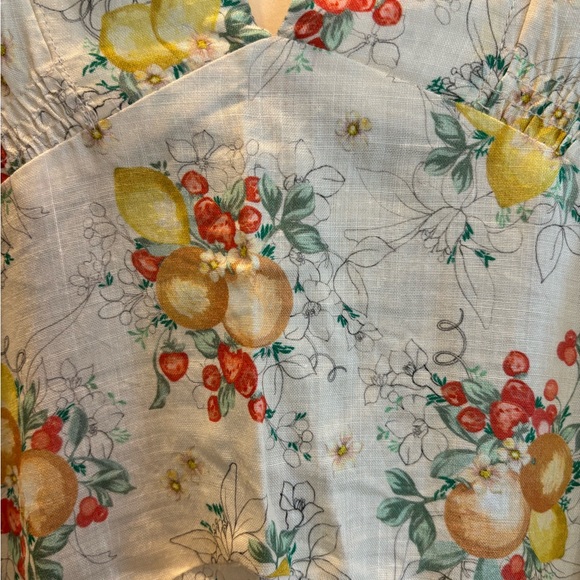 BNWT Doen Wisteria Dress in Orchard Botanical Print - Picture 6 of 6